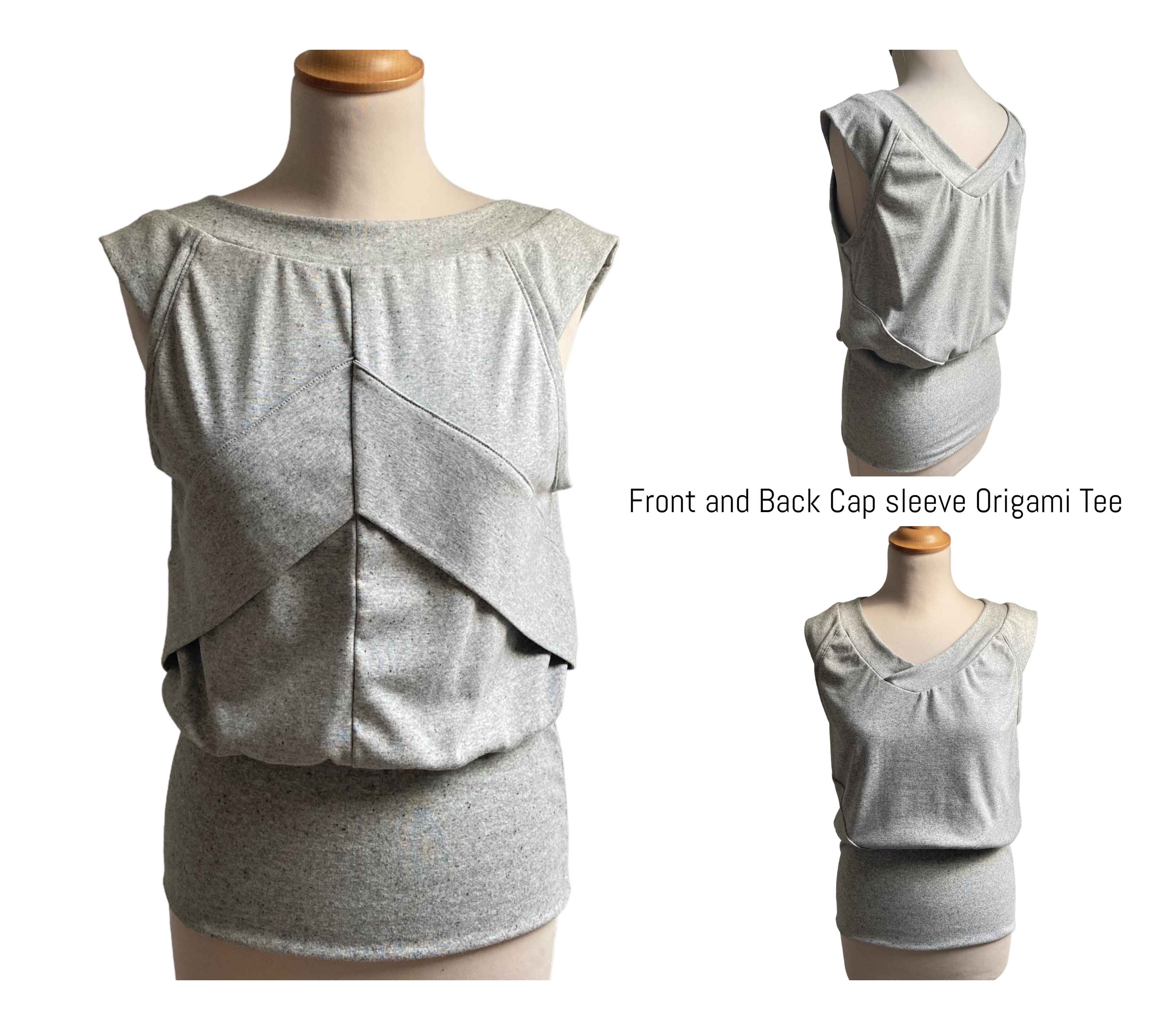 Voor en Achter T-shirt Top